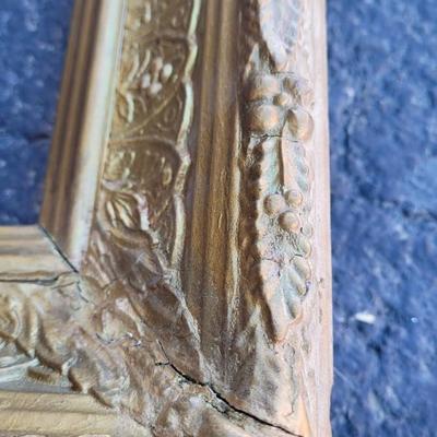 Antique Wood Gold Gilt Frame