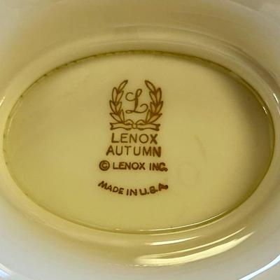 Lenox Autumn 9â€ Oval Serving Bowl