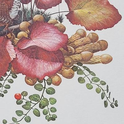 Signed Ray Harm 'Carolina Wren' Lithograph