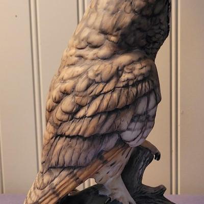 Golden Crown E&R KAISER 'Long Eared Owl' 1975 West Germany Porcelain Limited Edition #290/1500 Figurine
