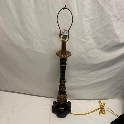 Pair of Candlestick Style Table Lamps (B2-MG)