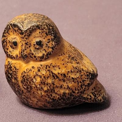 (2) Small Ceramic Owls