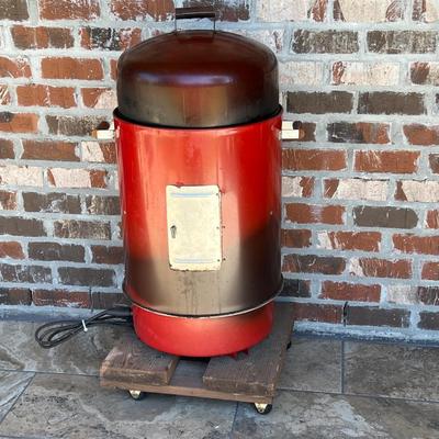 BRINKMANN Gourmet Electric Outdoor Smoker Grill EstateSales