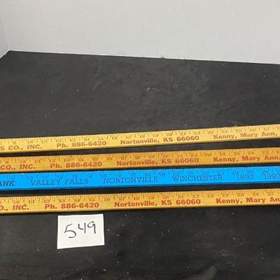 Vintage Yard Sticks