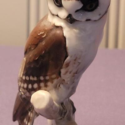 HUTSCHENREUTHER HR Porcelain Owl Made in Germany