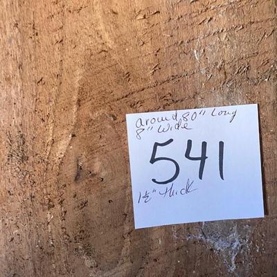 Rough Cut Oak Board
