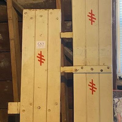 Vintage Truck Side Boards