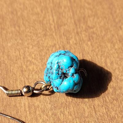Chinese Turquoise and Pink Heishi Bead Necklace