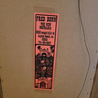 Pencil Signed and Numbered "Santa's Express" by Fred Bonn (DR-DW)