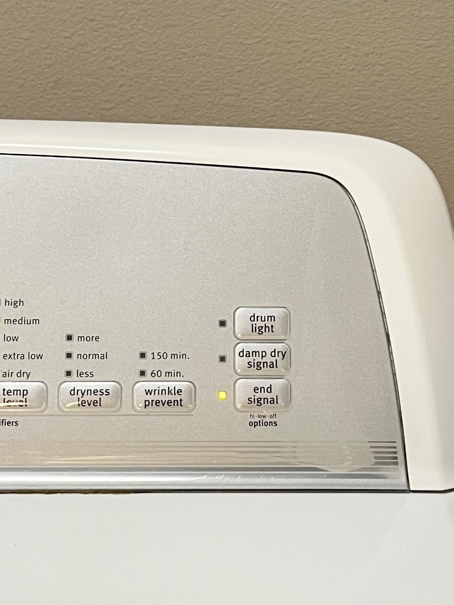 MAYTAG Bravos Commercial Technology Electric Dryer 2012