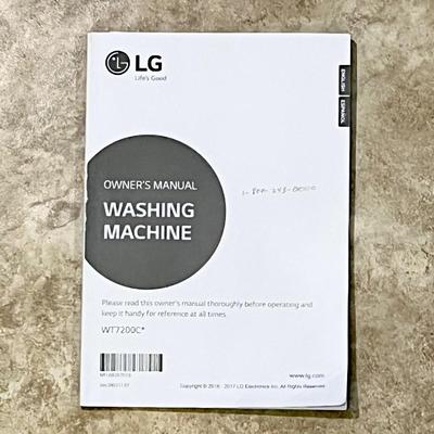 LG ~ Inverter Direct Drive Washing Machine ~ 2017