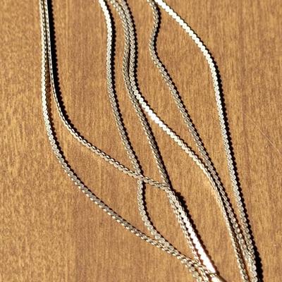 Multi-Strand Sterling Silver Necklace and Earrings
