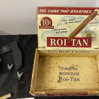 NRA Knife, Corner Shelves and Cigar Boxes