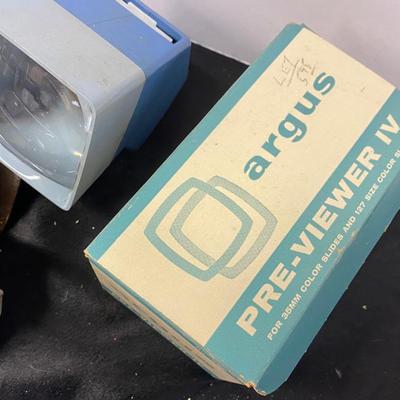 Vintage Camera and Slide Pre-viewer-IV