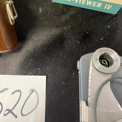 Vintage Camera and Slide Pre-viewer-IV