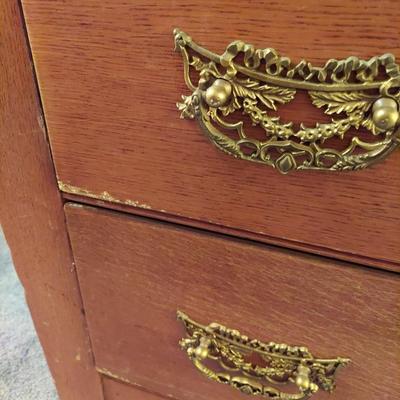 Antique Solid Wood Dresser (D-BBL)