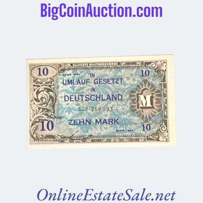 1944 GERMANY 10 MARK