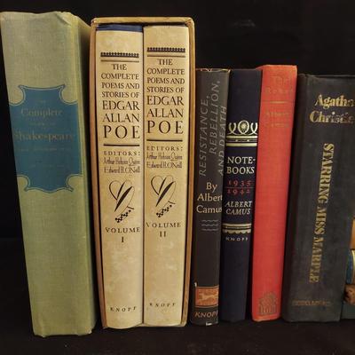 Vintage Novels including Philosophy, Fiction, Poetry and More (D-BBL)