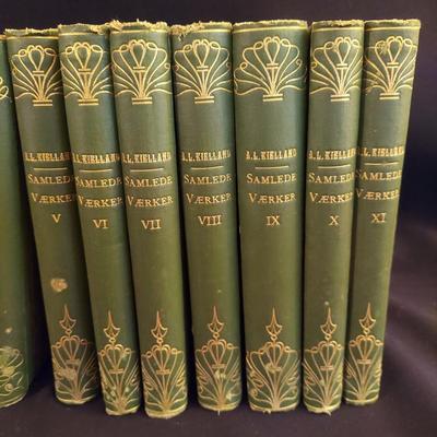 Antique Alexander Lange Kielland Novels (D-BBL)