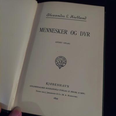Antique Alexander Lange Kielland Novels (D-BBL)