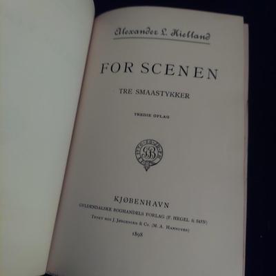 Antique Alexander Lange Kielland Novels (D-BBL)