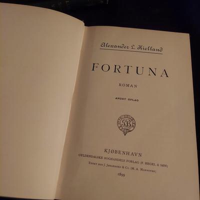 Antique Alexander Lange Kielland Novels (D-BBL)
