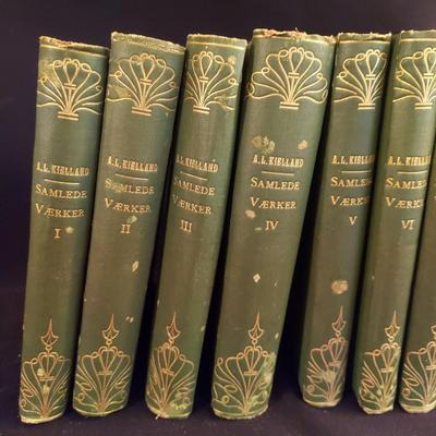 Antique Alexander Lange Kielland Novels (D-BBL)