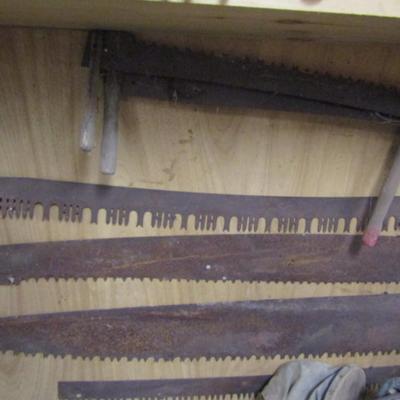Collection of Antique Hand Saws