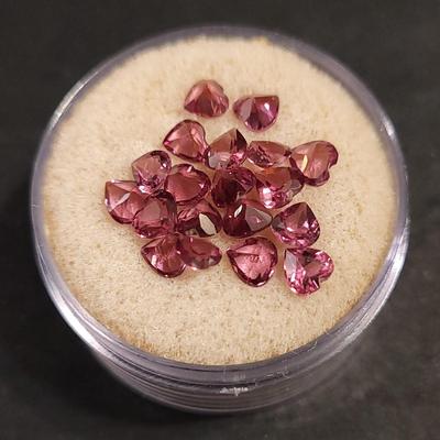 Jewelry Maker's (19) Elbaite 4mm Gemstones