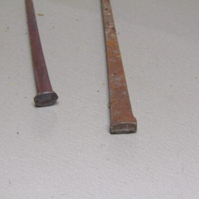 Collection of Antique Square Head Nails- Two Different Sizes