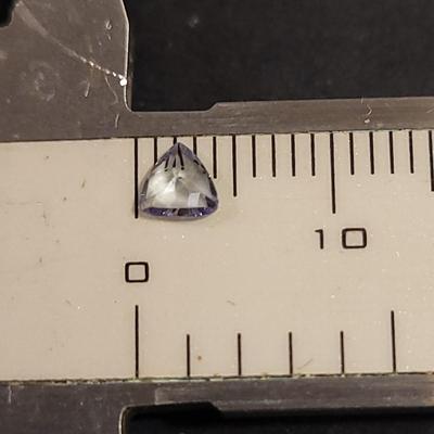 Jewelry Maker's (4) Tanzanite 4 Ã— 4mm Gemstones