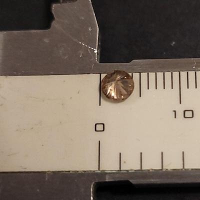 Jewelry Maker's (4) Yellow Cubic Zirconia .4mm Gemstones
