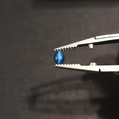 Jewelry Maker's Blue Cat's Eye 5mm Gemstone