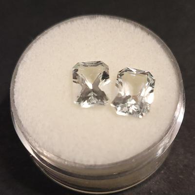 Jewelry Maker's (2) Aquamarine Gemstones