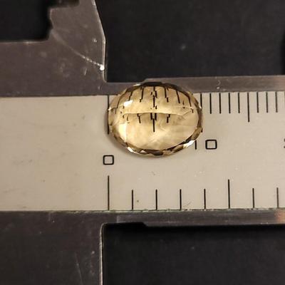 Jewelry Maker's (2) Citrine 8mm Ã— 10mm Gemstones 2.25 carats