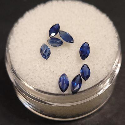 Jewelry Maker's Smokey Quartz and Sapphire Gemstones