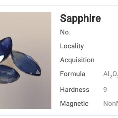 Jewelry Maker's Smokey Quartz and Sapphire Gemstones