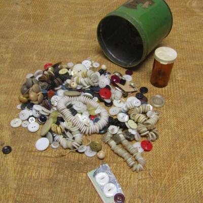 Collection of Vintage Buttons