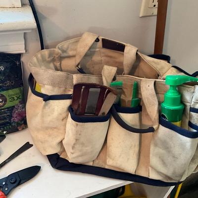 G18887 Large Hand Garden Tools with Canvas Bag