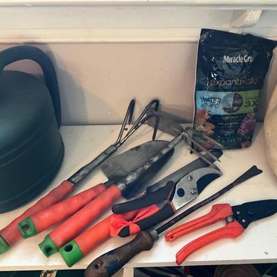G18887 Large Hand Garden Tools with Canvas Bag