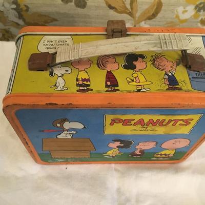 Vintage Peanuts lunchbox