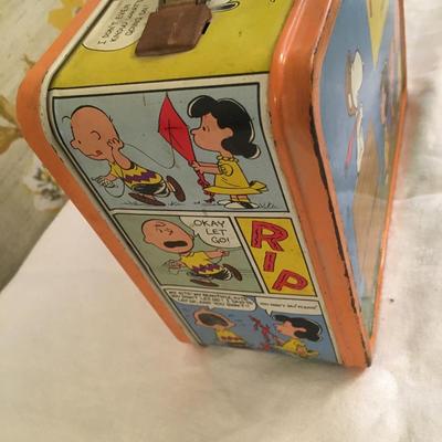 Vintage Peanuts lunchbox