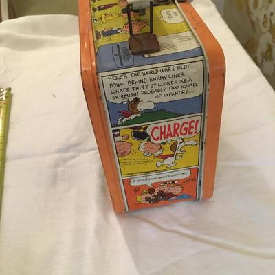 Vintage Peanuts lunchbox