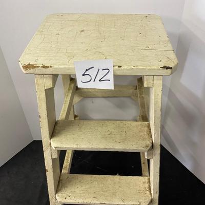 Vintage Nice Wooden Step Stool