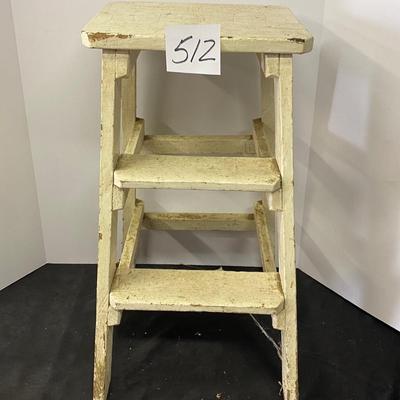 Vintage Nice Wooden Step Stool