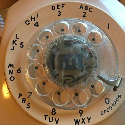 Vintage rotary phone