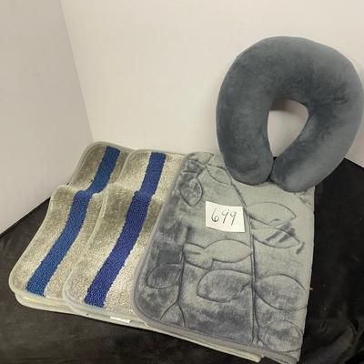 New Bath Rugs and Neck Pillow