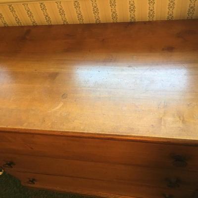 Vintage wood dresser