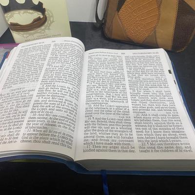 Large Print Bible and More