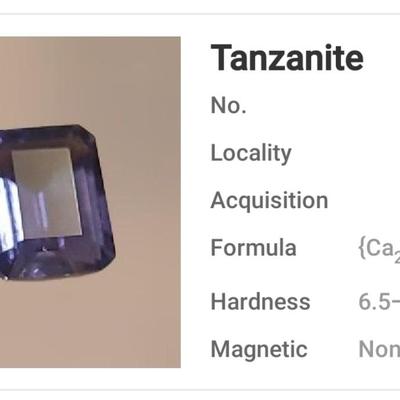 Jewelry Maker's Tanzanite 9mm Gemstone